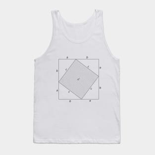 Pythagorean theorem Tank Top